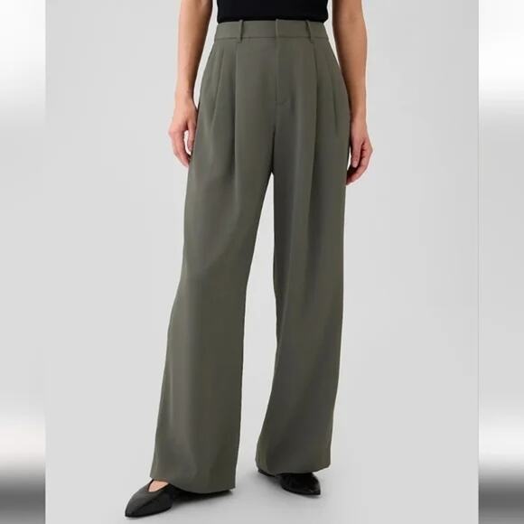 GAP 365 high rise trouser 'soft black' women's plus size 16 - Picture 12 of 13